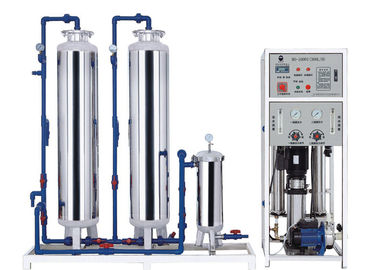 2,75kw 300LPH RO Urządzenia do uzdatniania wody ze zbiornikiem filtra wstępnego ze stali nierdzewnej